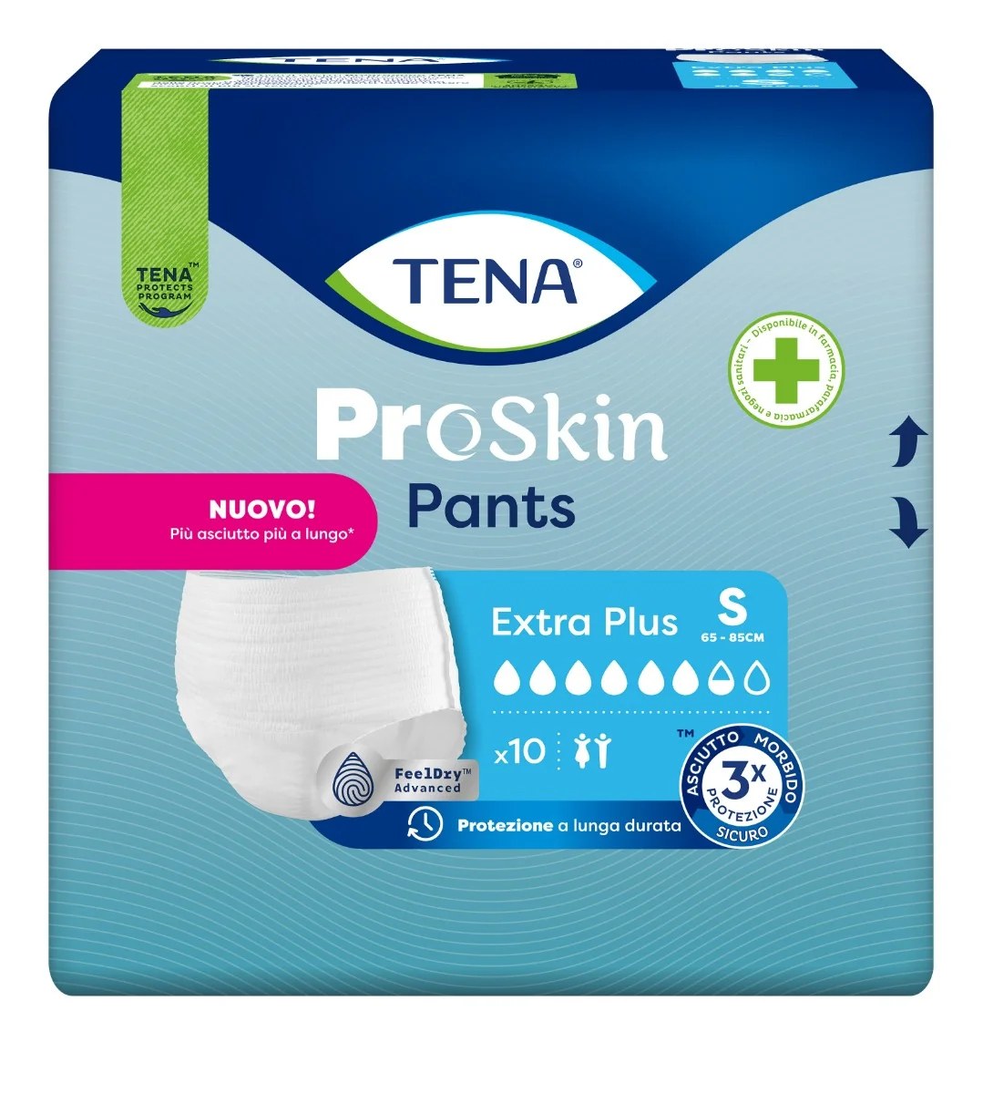 Tena Pants Extra Plus S 10Pz In Caso di Incontinenza