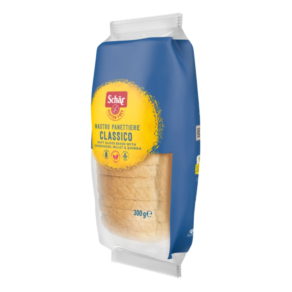 Schar Classico del Mastro Panettiere Pane Bianco Senza Glutine 330 g alimenti senza glutine