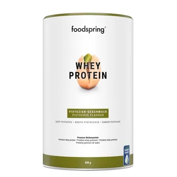 Foodspring Whey protein Pistachio 420 g Miscela in polvere con proteine del siero di latte