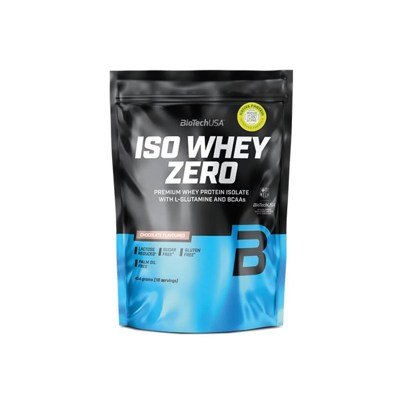 Biotechusa Iso Whey Zero Cioccolato 454 G Senza Glutine