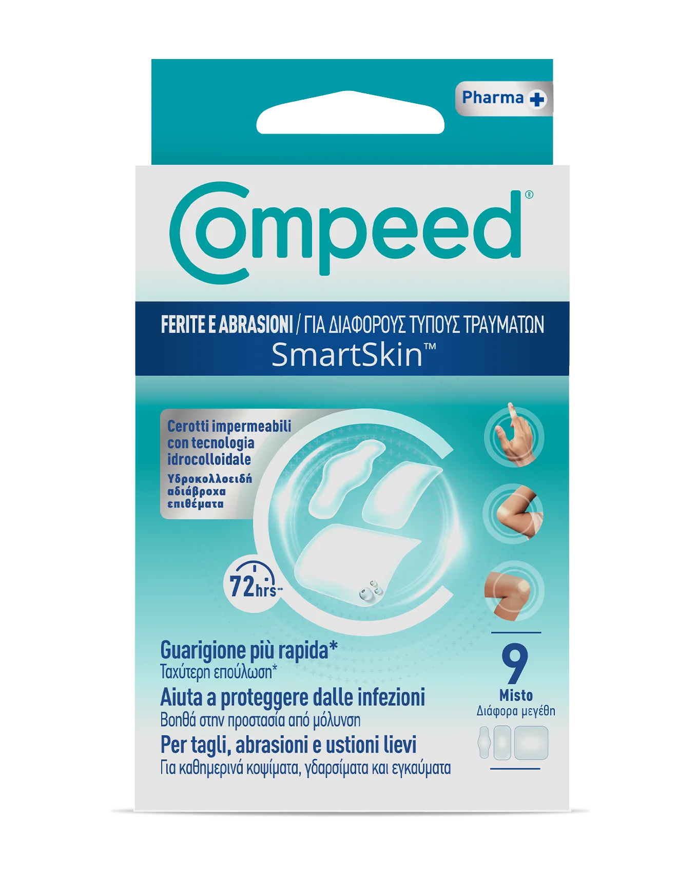 Compeed Ferite Abras Misto 9Pz
