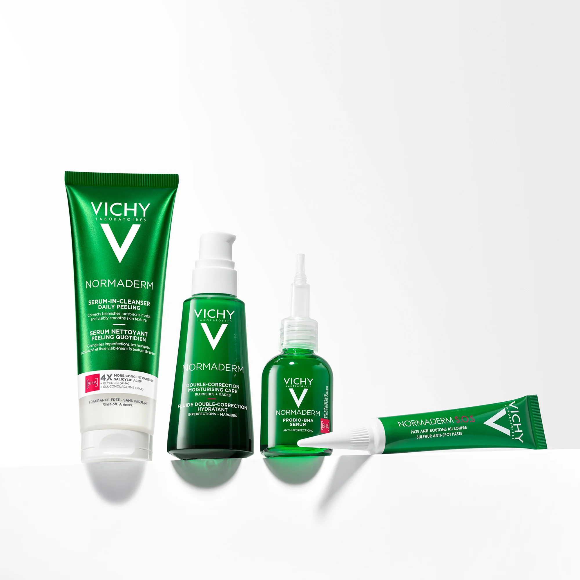 Vichy Normaderm No Peel Cleanser 125 Ml Detergente viso delicato