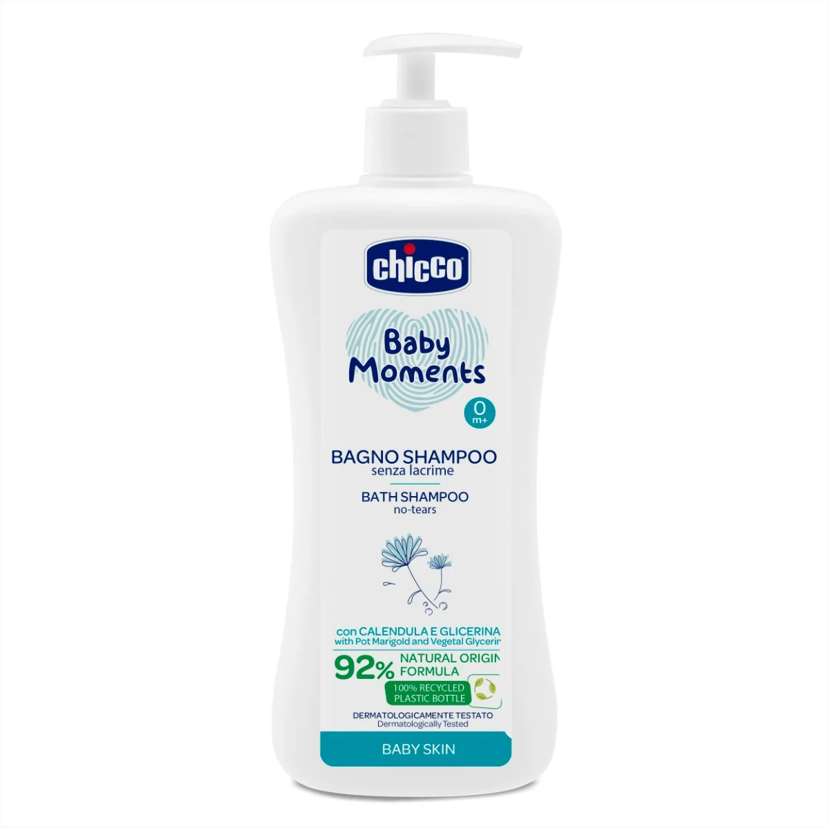 Chicco Bagno Shampoo 750Ml Pelli Delicate Pelli Delicate