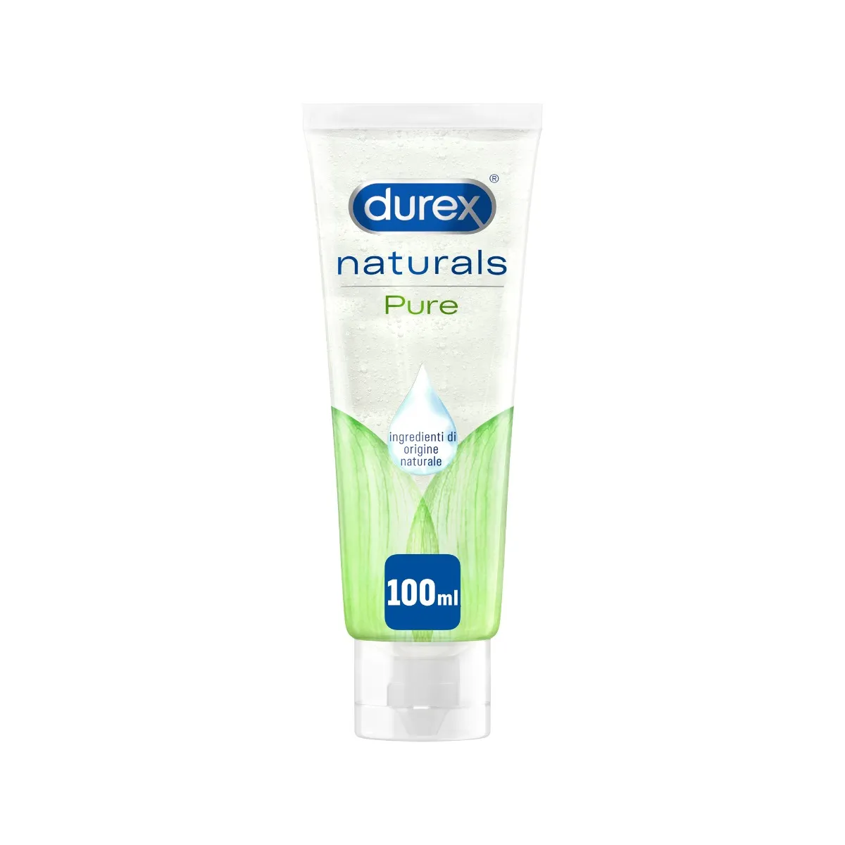 Durex Naturals Pure Gel Intimo Lubrificante 100 ml Con Aloe Vera