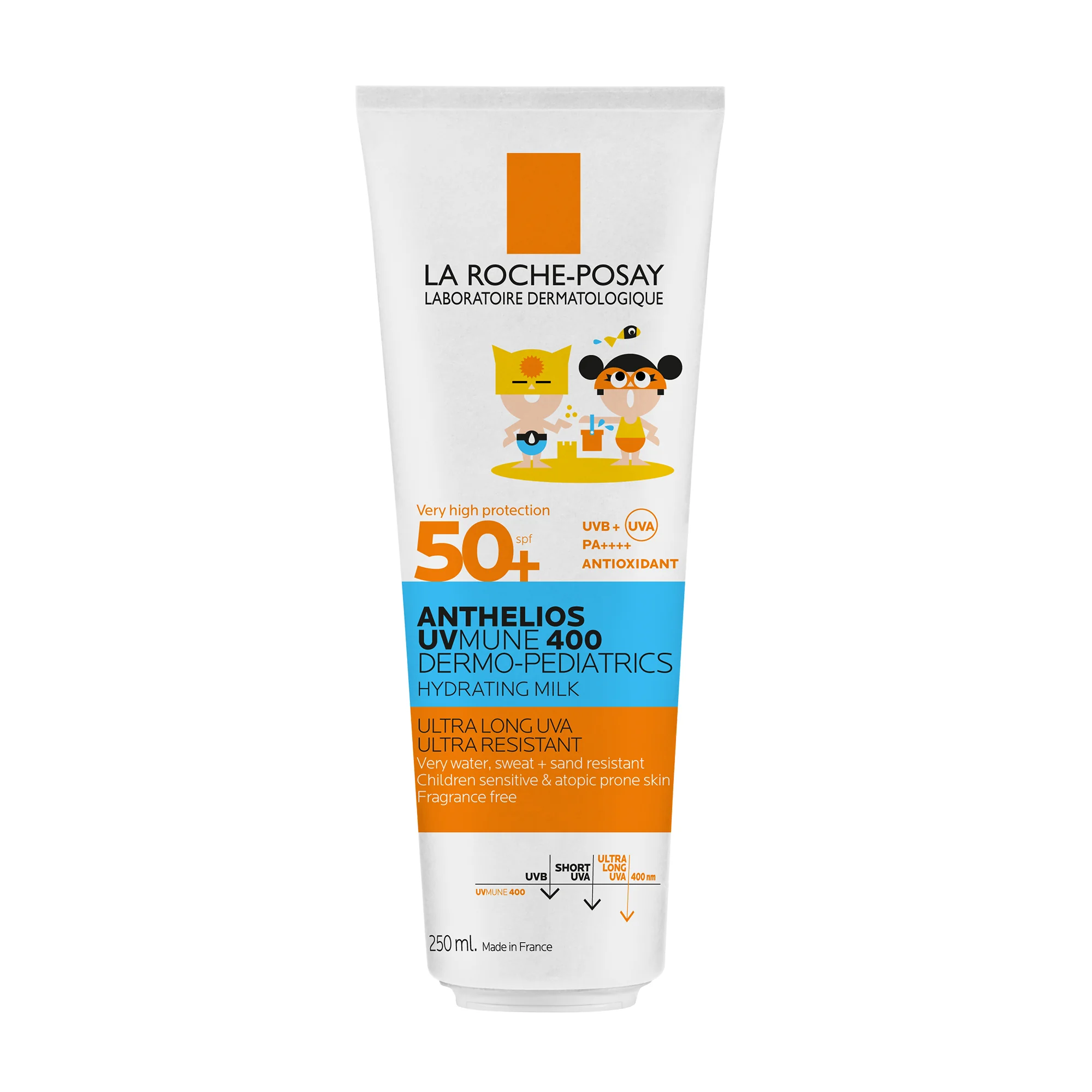 La Roche Posay Anthelios Latte Uvmune Bambini Spf50+ 250 ml Latte solare protettivo