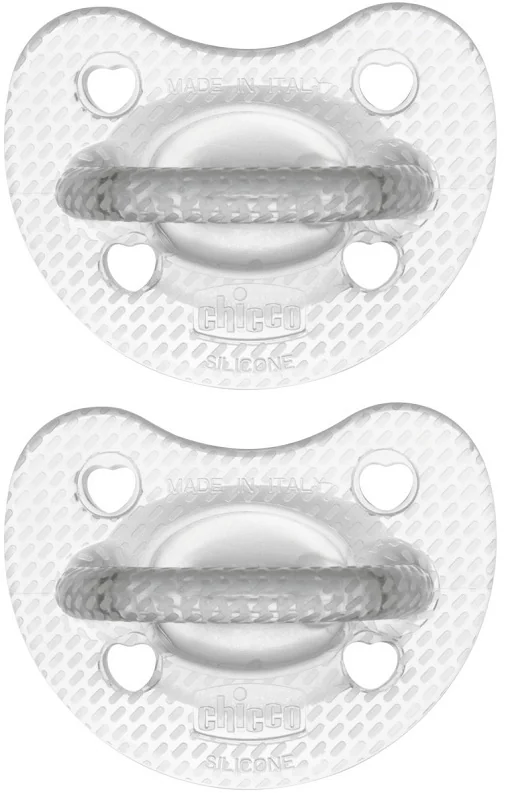 Chicco Gommotto Silicone Crystal 6-16 Mesi 2 Pezzi