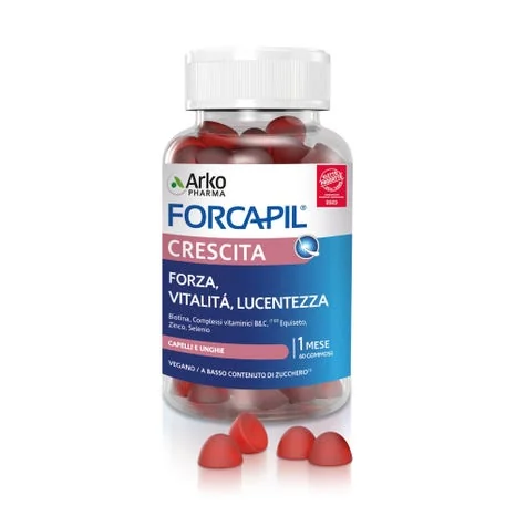 Forcapil Gommosi 60 Gomme Benessere dei Capelli