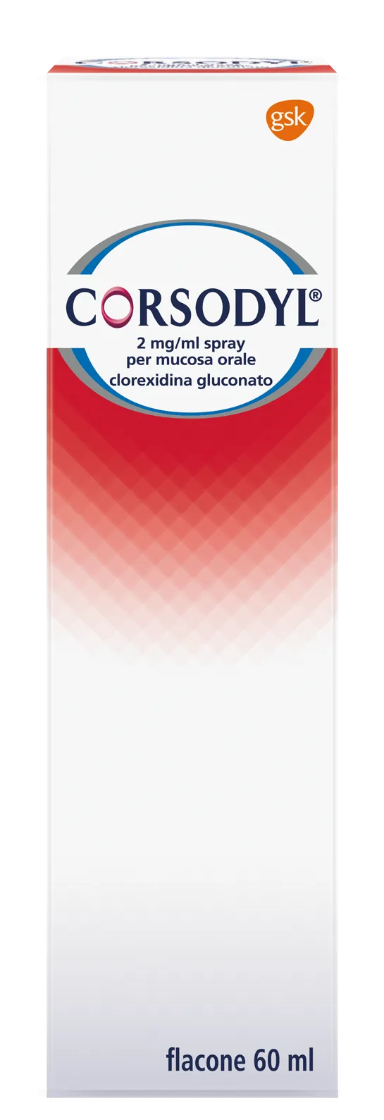 Corsodyl Spray Orale Clorexidina Gluconato 200 mg 60 ml