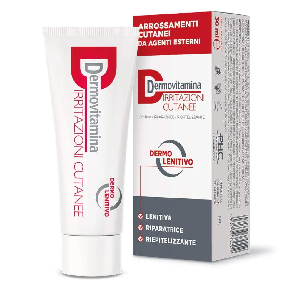 Dermovitamina Pomata Lenitiva 30 ml Per Irritazioni Cutanee
