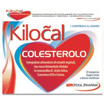 Kilocal Colesterolo 30 Compresse a Rilascio Modificato Controllo Colesterolo e del Peso Corporeo