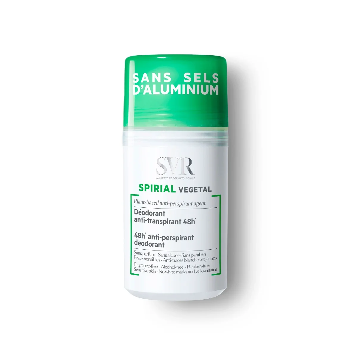 SVR Spirial Deod Rollon 50 ml Deodorante Anti-Traspirante Senza Sali