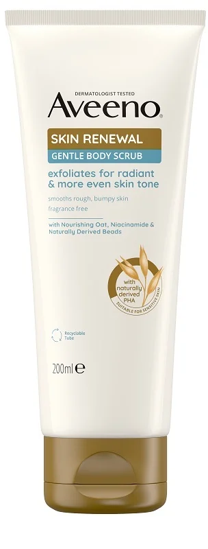 Aveeno Skin Renewal Body Scrub 200 Ml