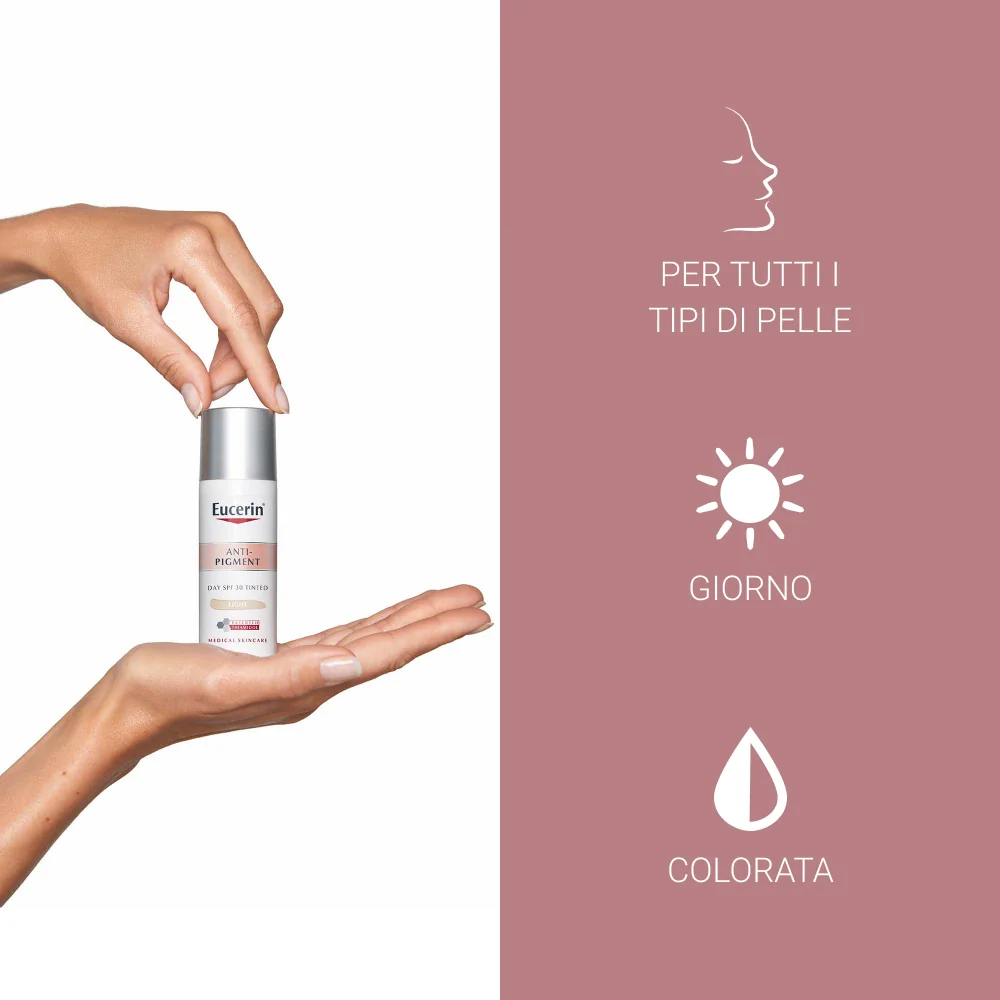 Eucerin Anti-Pigment Giorno SPF 30 Light 50 ml Crema Giorno Colorata