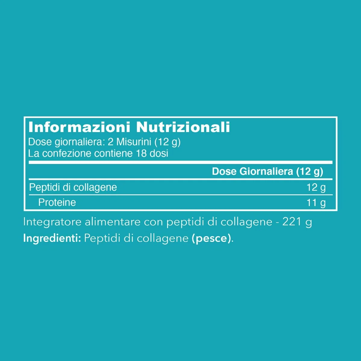 Vital Proteins Marine Collagen 221 g Integratore per la Pelle