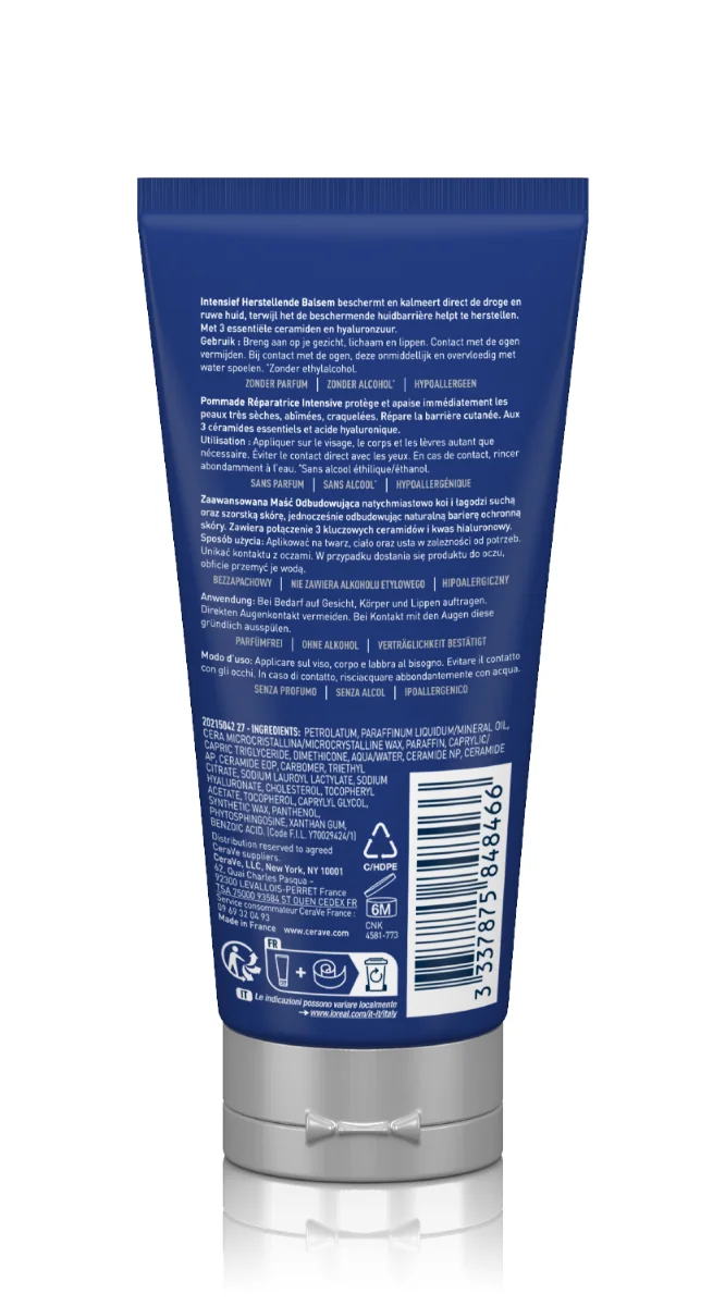 Cerave Balsamo Riparatore 88 Ml Per pelli molto secche, screpolate e danneggiate