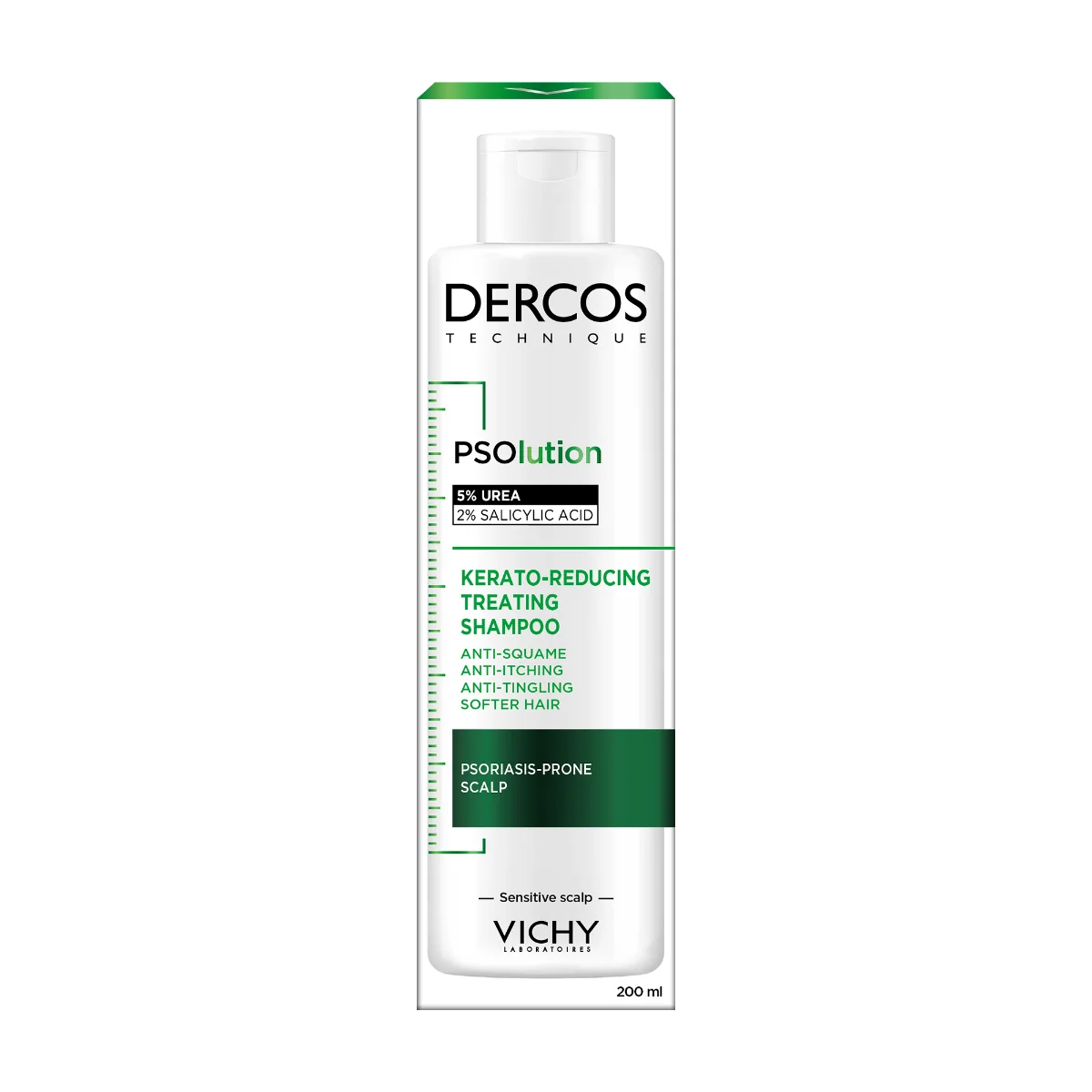 Vichy Dercos PSolution Shampoo Trattamento Cheratoriduttore 200 ml