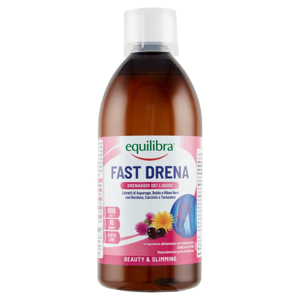 Equilibra Fast Drena Lime 500 ml Integratore Drenante