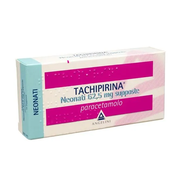 Tachipirina Neonati 62,5 mg 10 Supposte