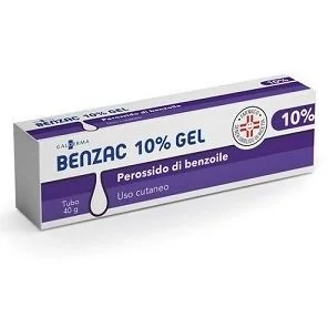Benzac 40 g Gel 10% Perossido di Benzoile Trattamento Acne
