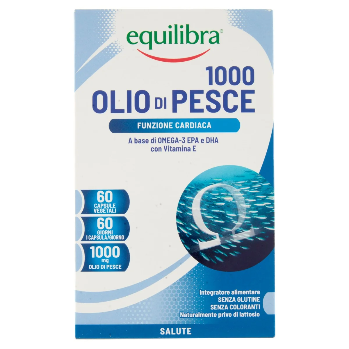 Equilibra Olio Pesce 1000 60 Perle Benessere Cardiovascolare
