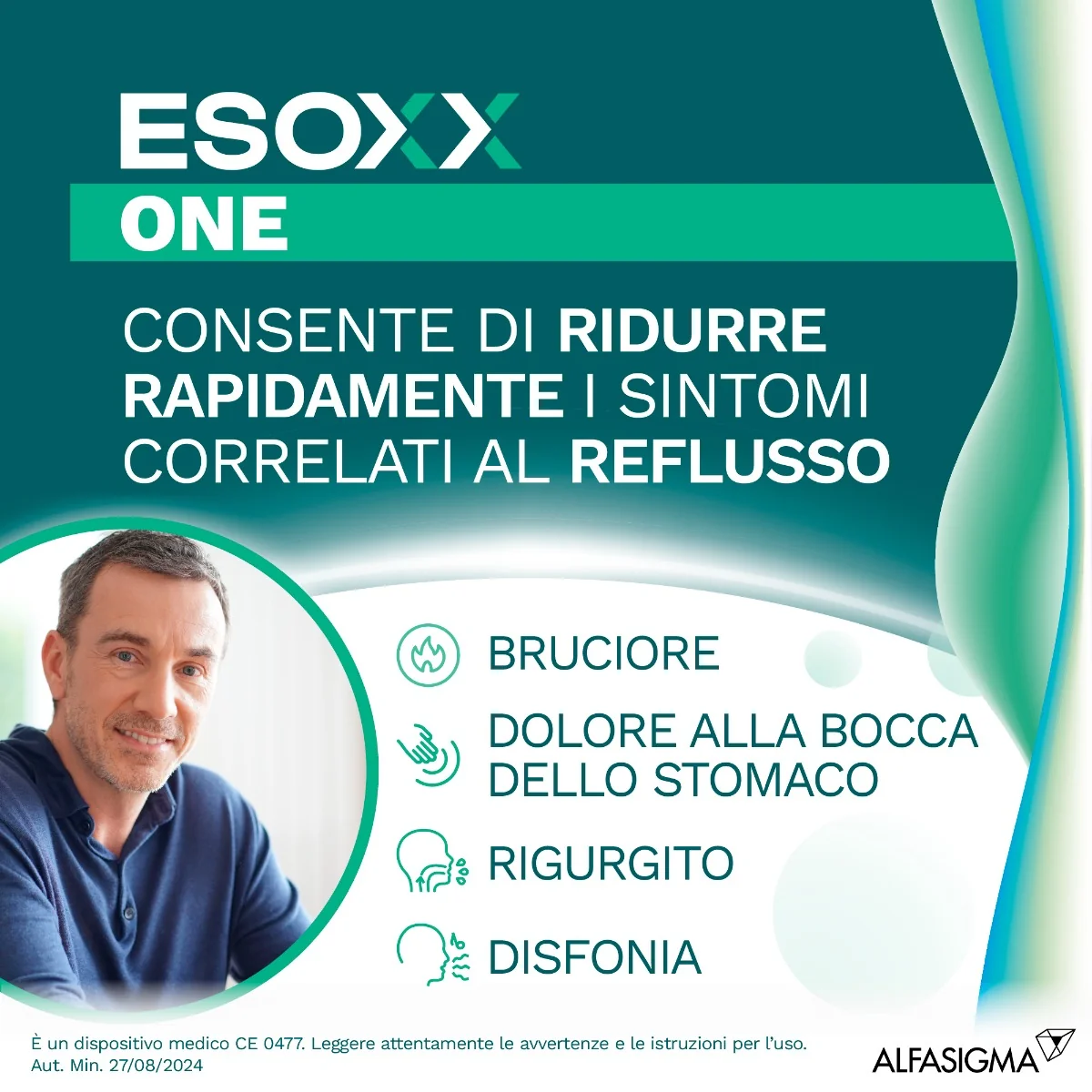 Esoxx One 20 Bustine Stick Orosolubili Anti-reflusso
