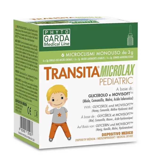 Phyto Garda Transita Microlax Pediatric 6 Microclismi