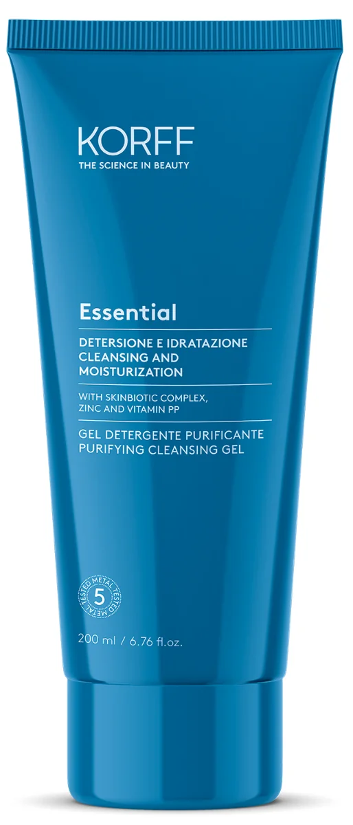 Korff Essential Gel Purificante 200 ml Detersione e Idratazione