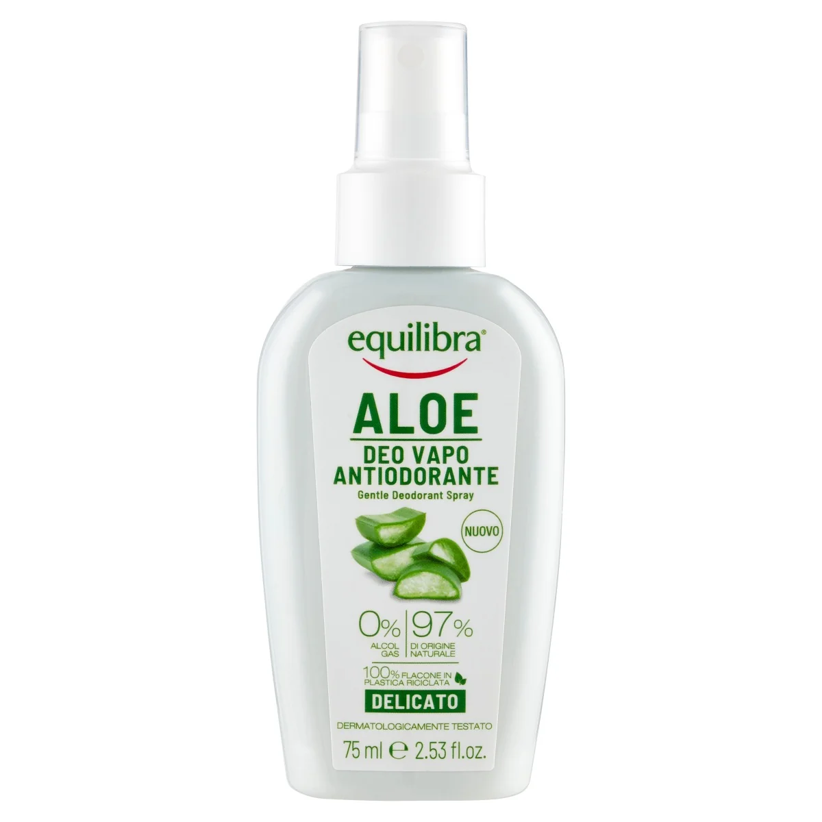 Equilibra Aloe Deo Vapo 75Ml Senza Alcool