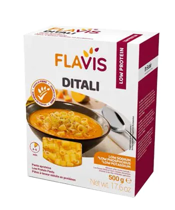 Mevalia Flavis Ditali Pasta Aproteica 500 g