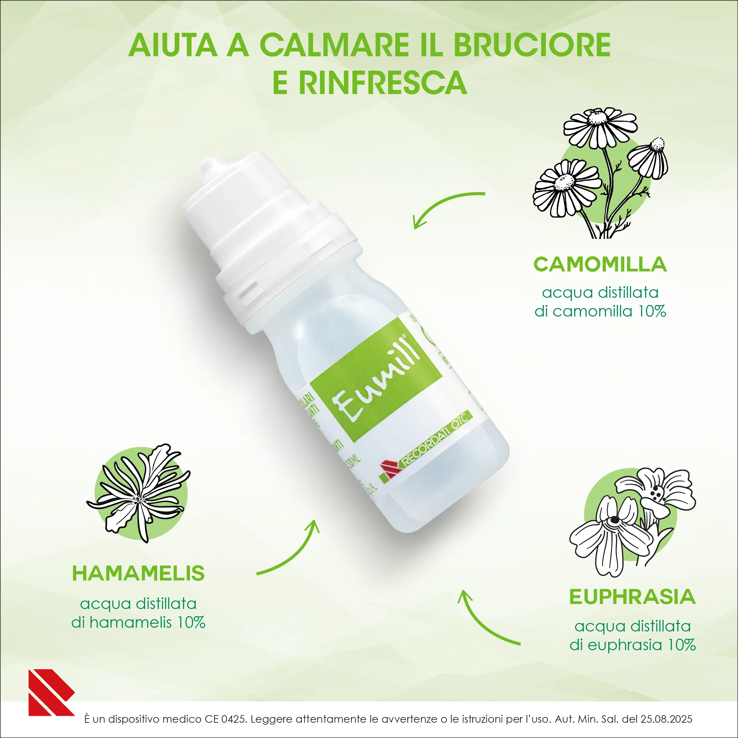 Eumill Gocce Oculari Fl 10 ml Lenitivo e Calmante per Occhi