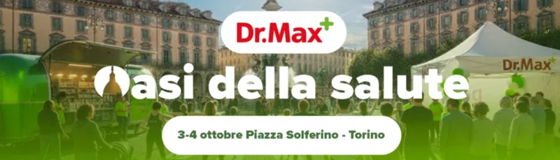 Dr. Max arriva a Torino con "L'Oasi Della Salute"