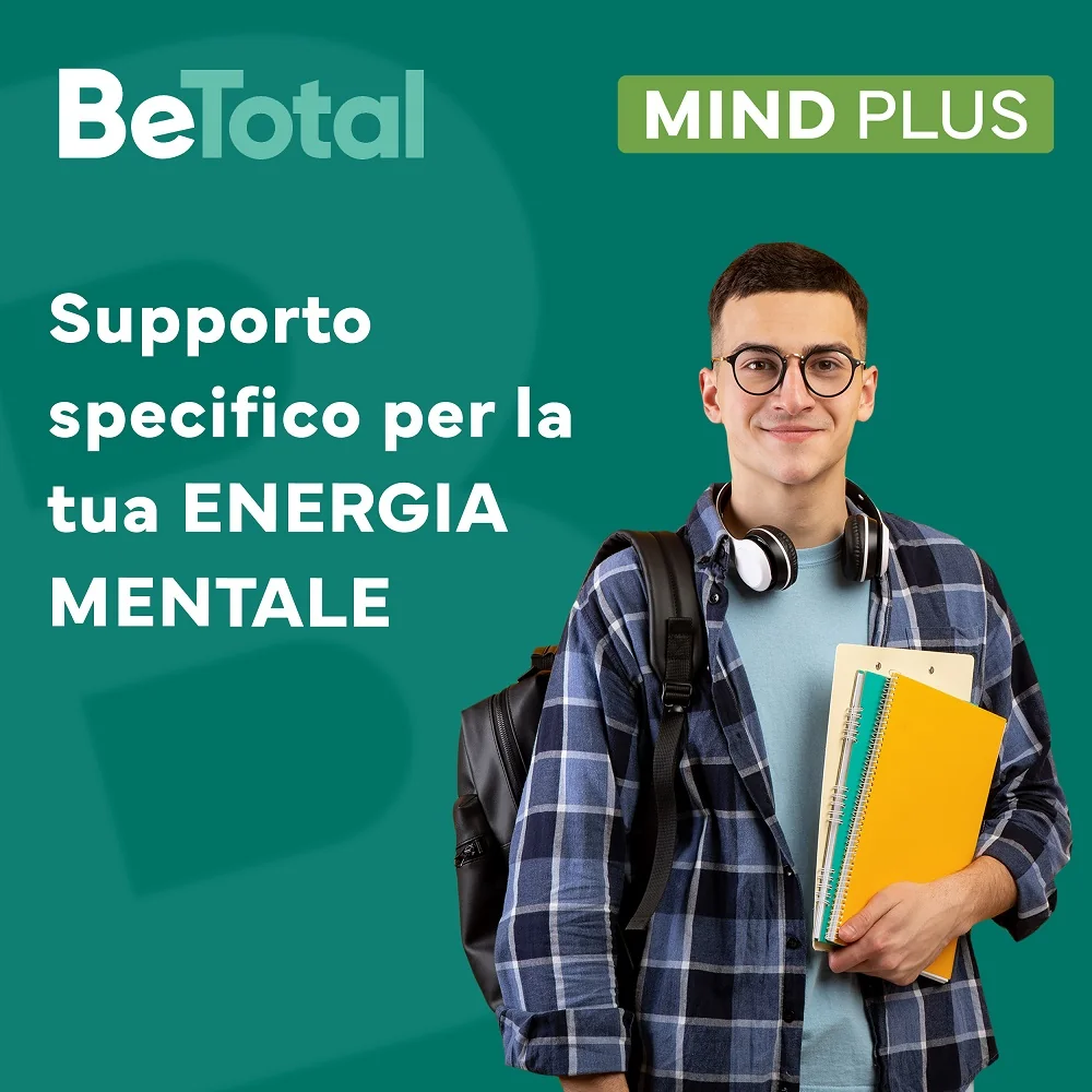Be-Total Mind Plus 20 Bustine Integratore Alimentare Vitamina B Fosfoserina Glutammina Stanchezza Mentale