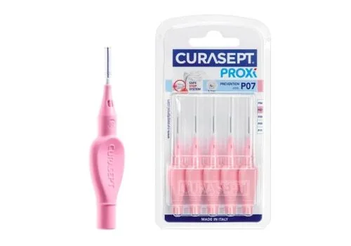 Curasept Proxi P07 0,7 mm Rosa 6 Pezzi Scovolino Interdentale