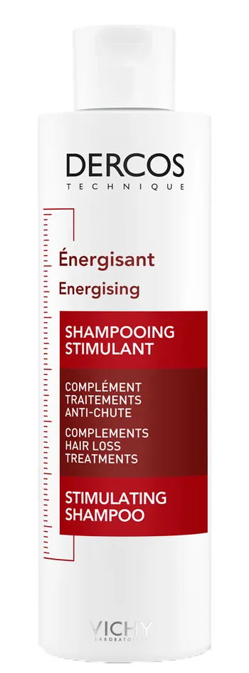 Vichy Dercos Shampoo Energizzante 200 ml - Azione Rivitalizzante per Capelli Fragili