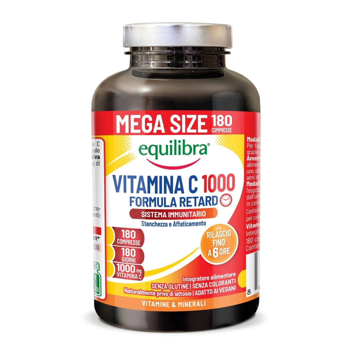 Equilibra Vitamina C 180 Compresse Sistema Immunitario