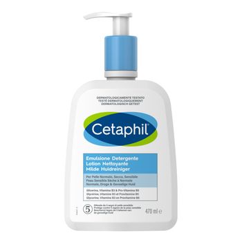 Cetaphil Emulsione Detergente 470 ml Pelle Sensibile e Secca