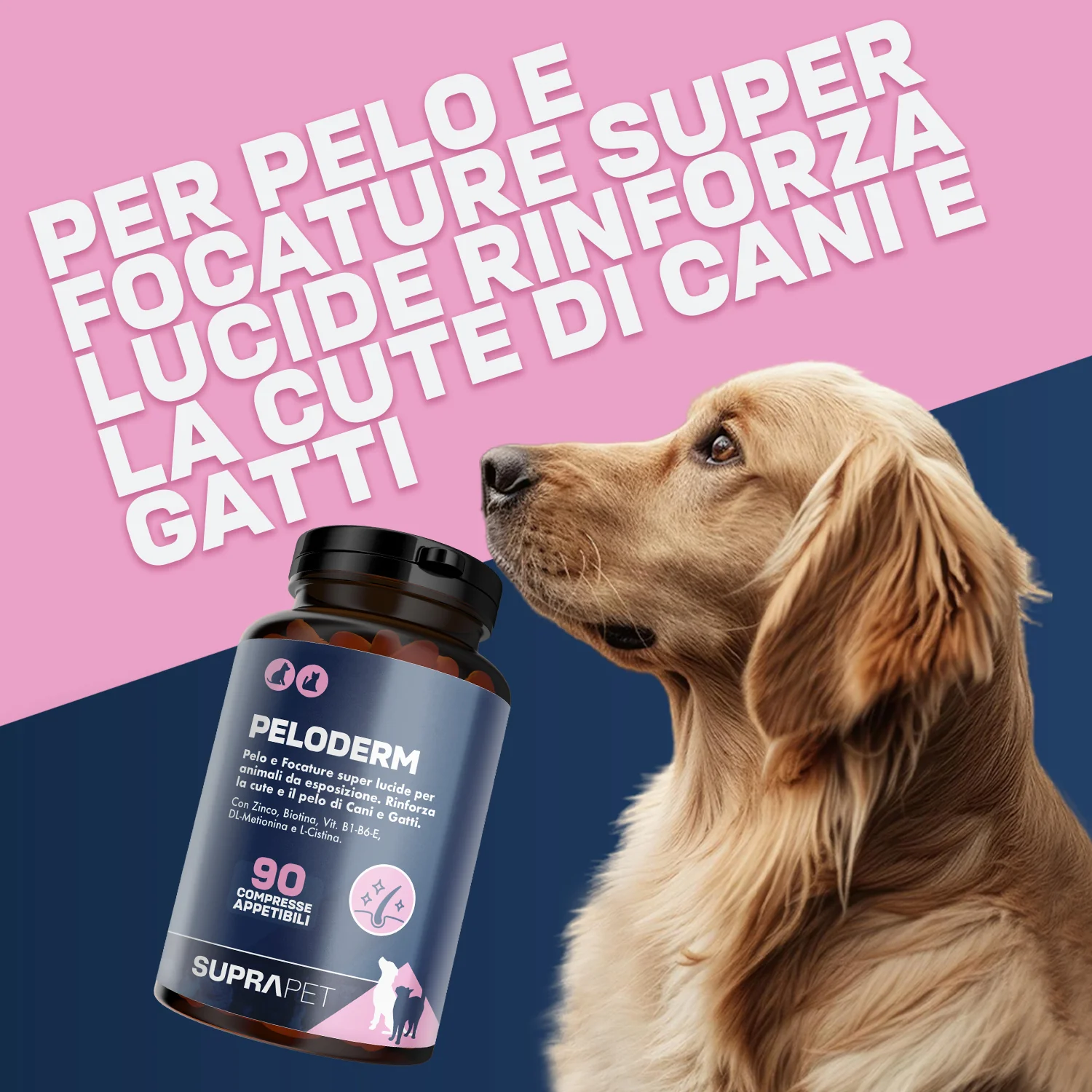 Suprapet Peloderm 90Cpr Con 6 Vitamine