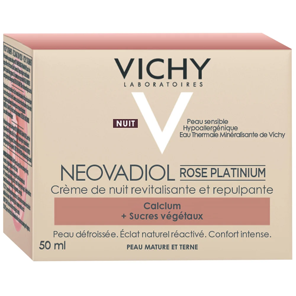 Vichy Neovadiol Rose Platinum Crema Notte 50 Ml Rivitalizzante e Rimpolpante