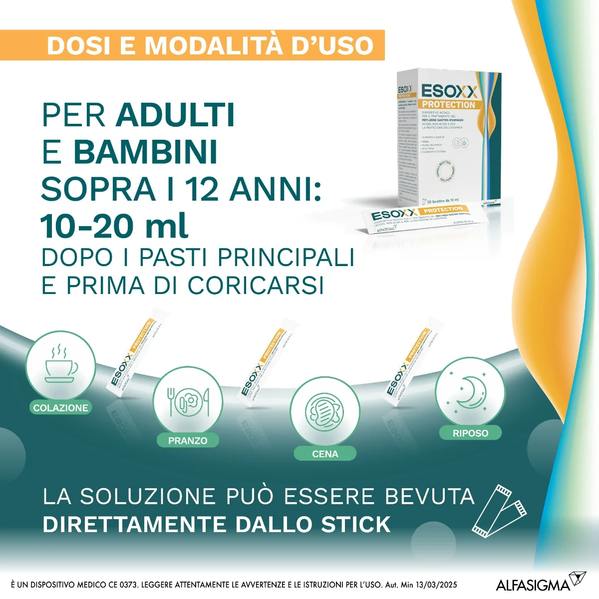 Esoxx Protection 20 Bustine 10 Ml Reflusso Gastroesofageo
