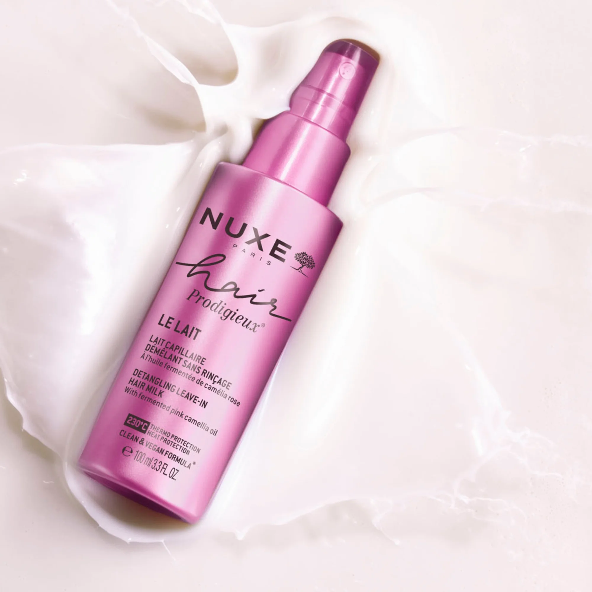 Nuxe Hair Prodigieux Detangling Leave-In Hair Milk Termoprotettore Capelli