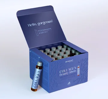 SkinExpert Collagene Beauty Shots 30x25Ml Per il Benessere di Pelle, Capelli e Unghie