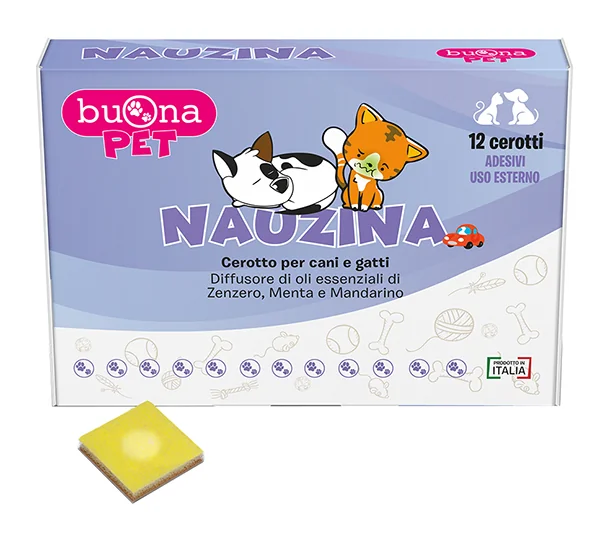 Buona Pet Nauzina Cerotto Diffusore Cani Gatti 12 Pezzi