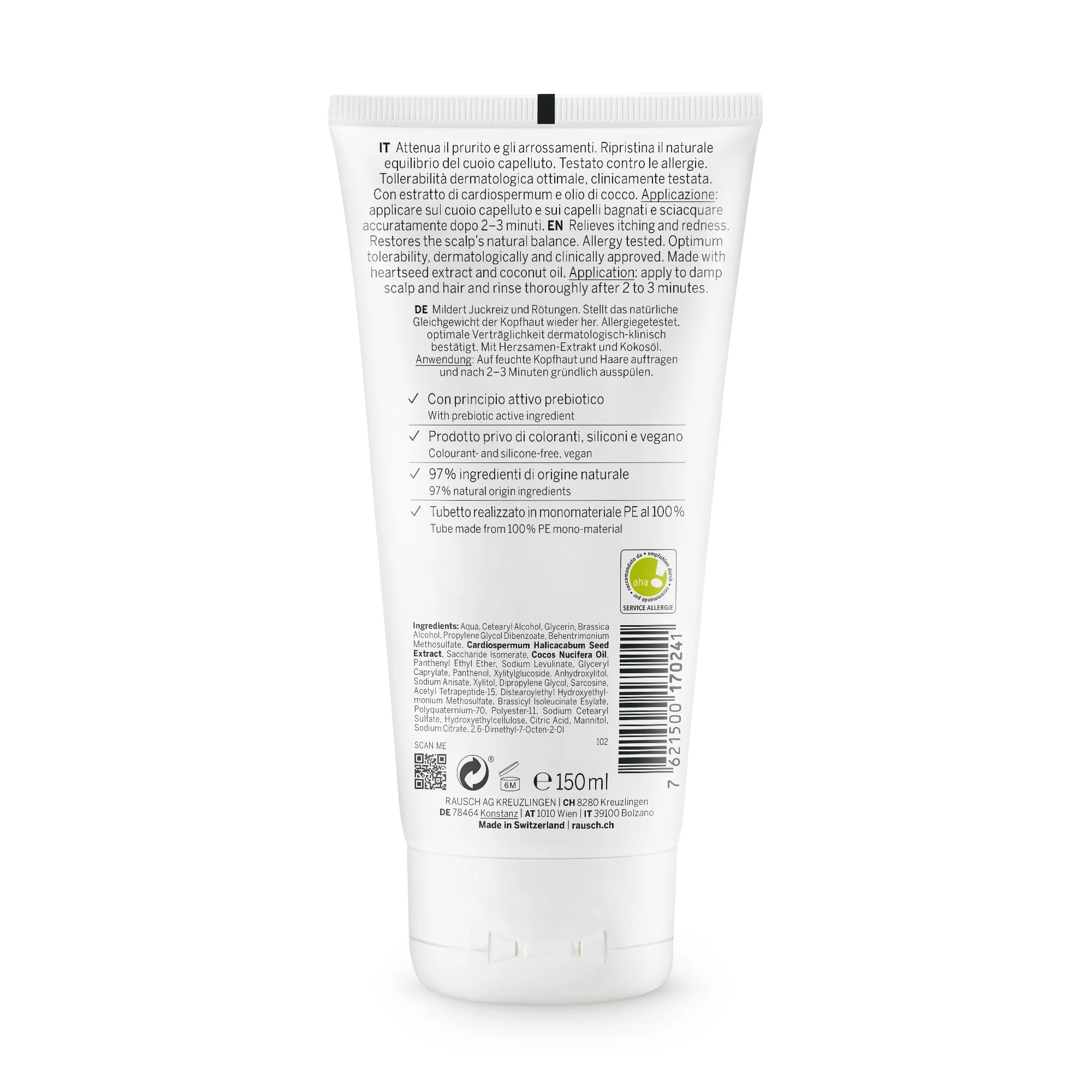 Rausch Balsamo Delicato Al Cardiospermum 150 Ml
