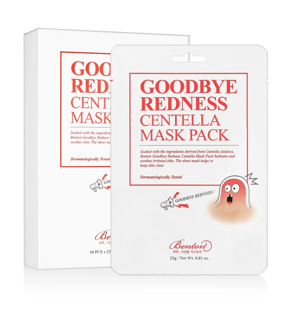 Goodbye Redness Centella Mask Per irritazioni ed infiammazioni