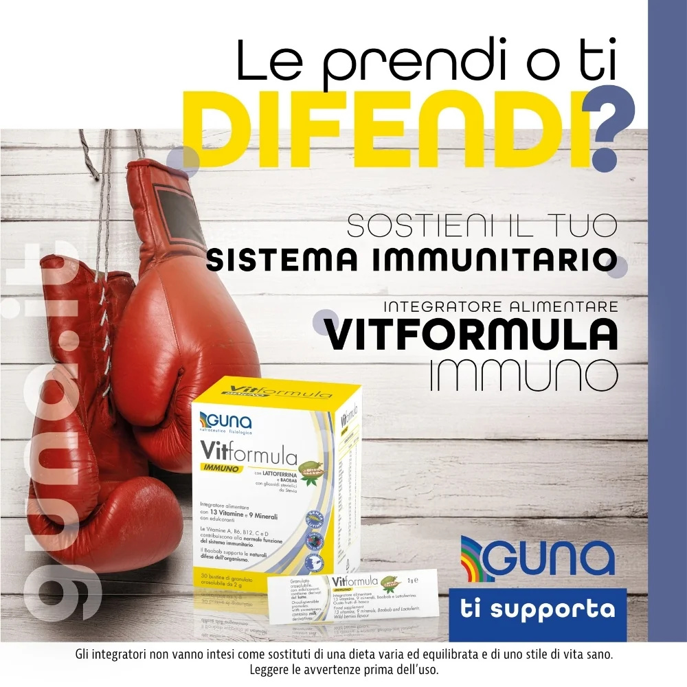 Vitformula Immuno 30 Stick da 2 G Sistema Immunitario