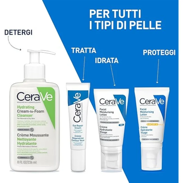 Cerave Crema Per Il Contorno Occhi 14 ml Trattamento in Crema Anti-borse e Anti-occhiaie