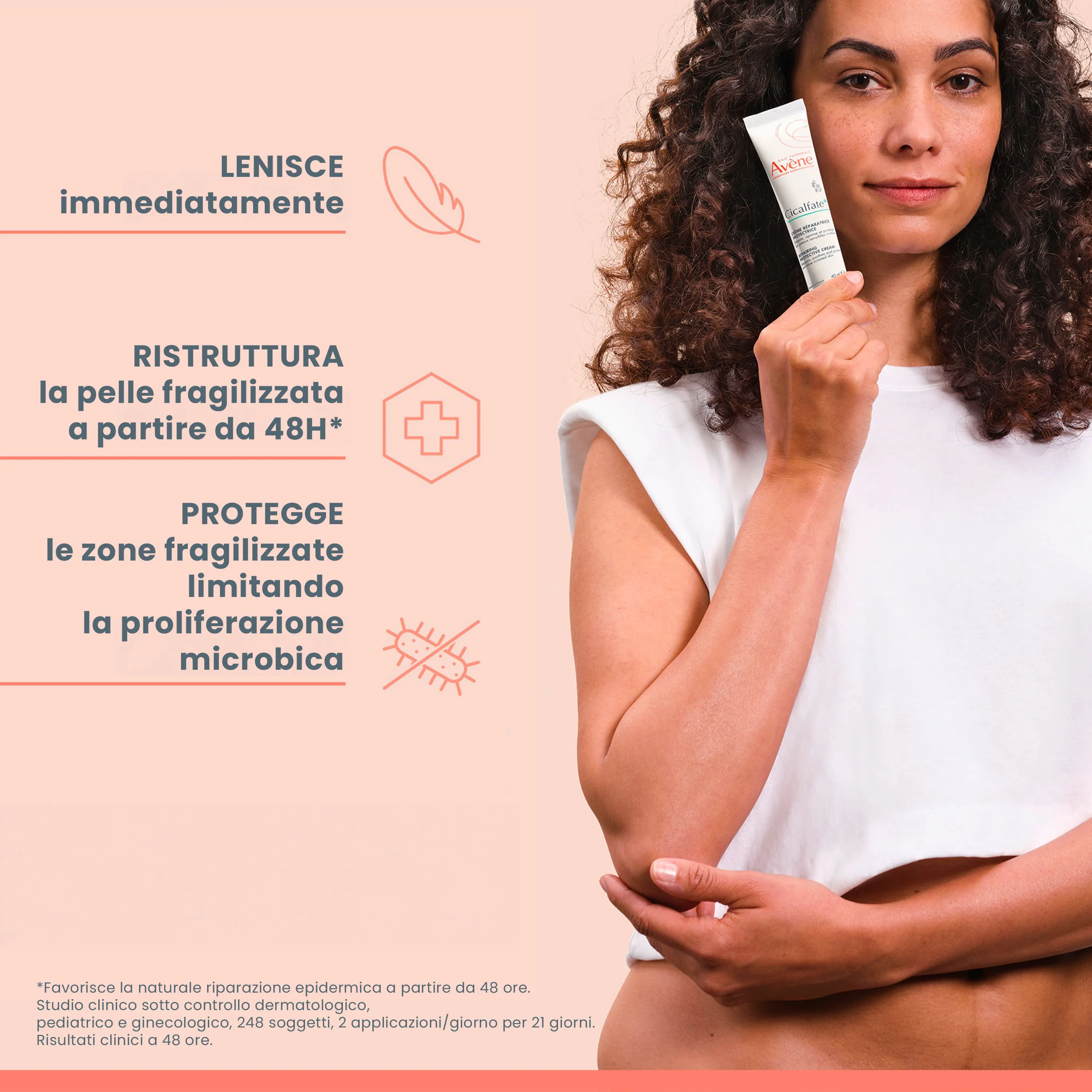 Eau Thermale Avène Cicalfate+ Crema Ristrutturante Protettiva 100 ml Pelle Fragilizzata