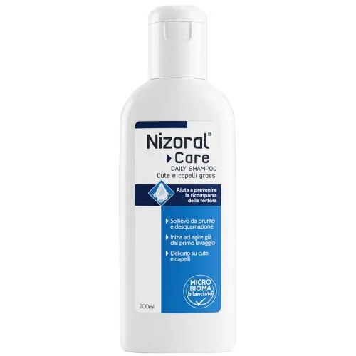 Nizoral Care Shampoo Cute&Capelli Grassi 200 ml Contro Forfora e Prurito