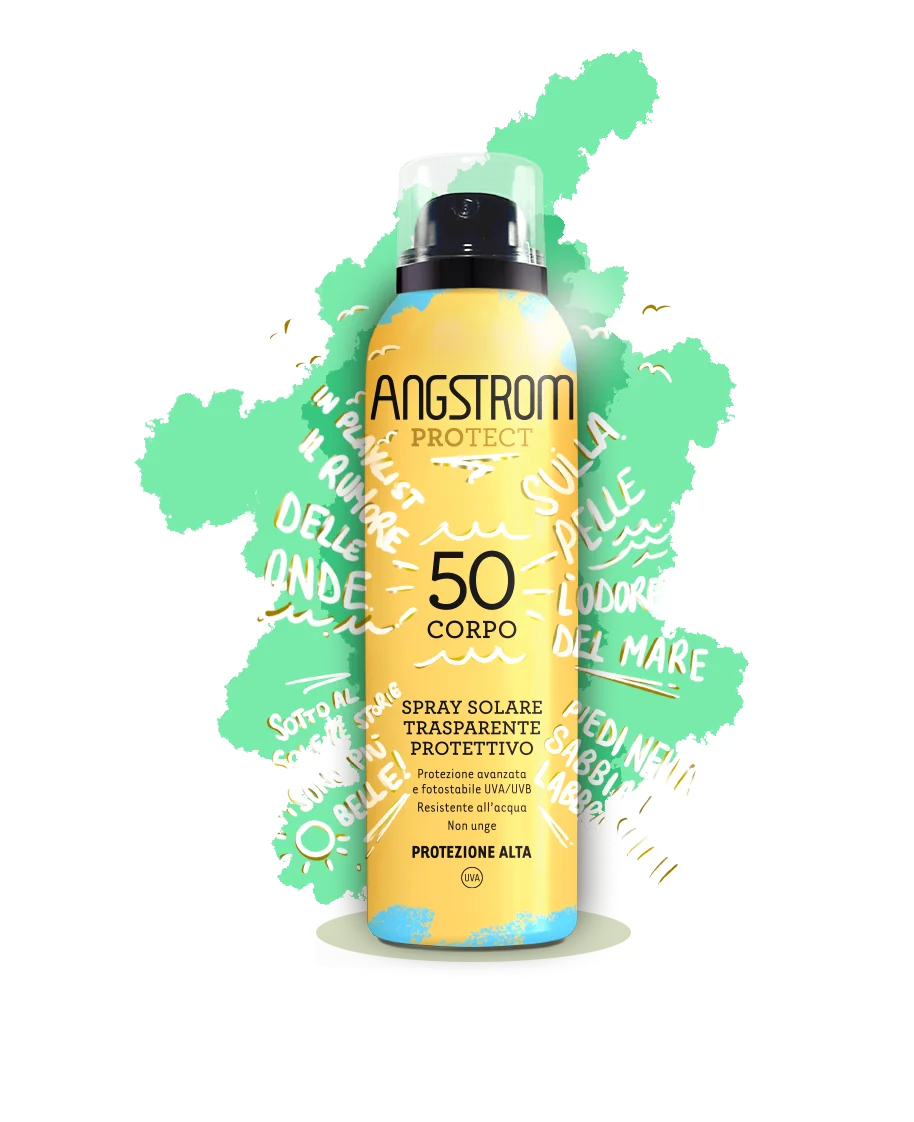 Angstrom Spray Trasp Spf 50+ 200Ml Collection Protezione Solare
