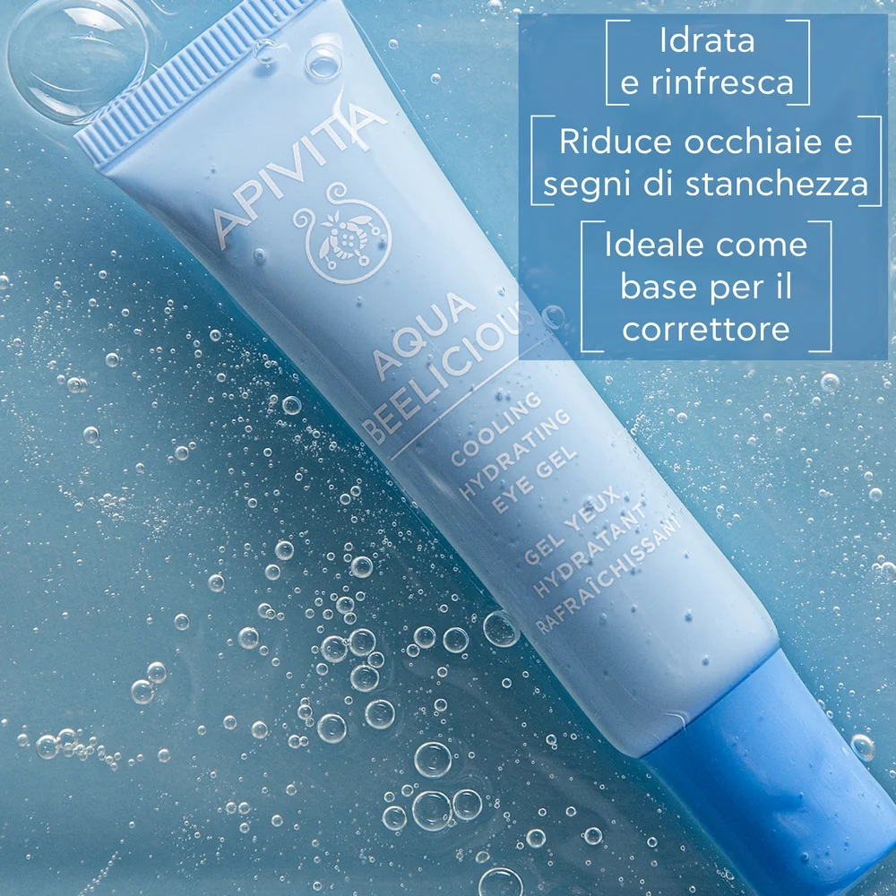 Apivita Aqua Beel Gel Con Occh 15Ml